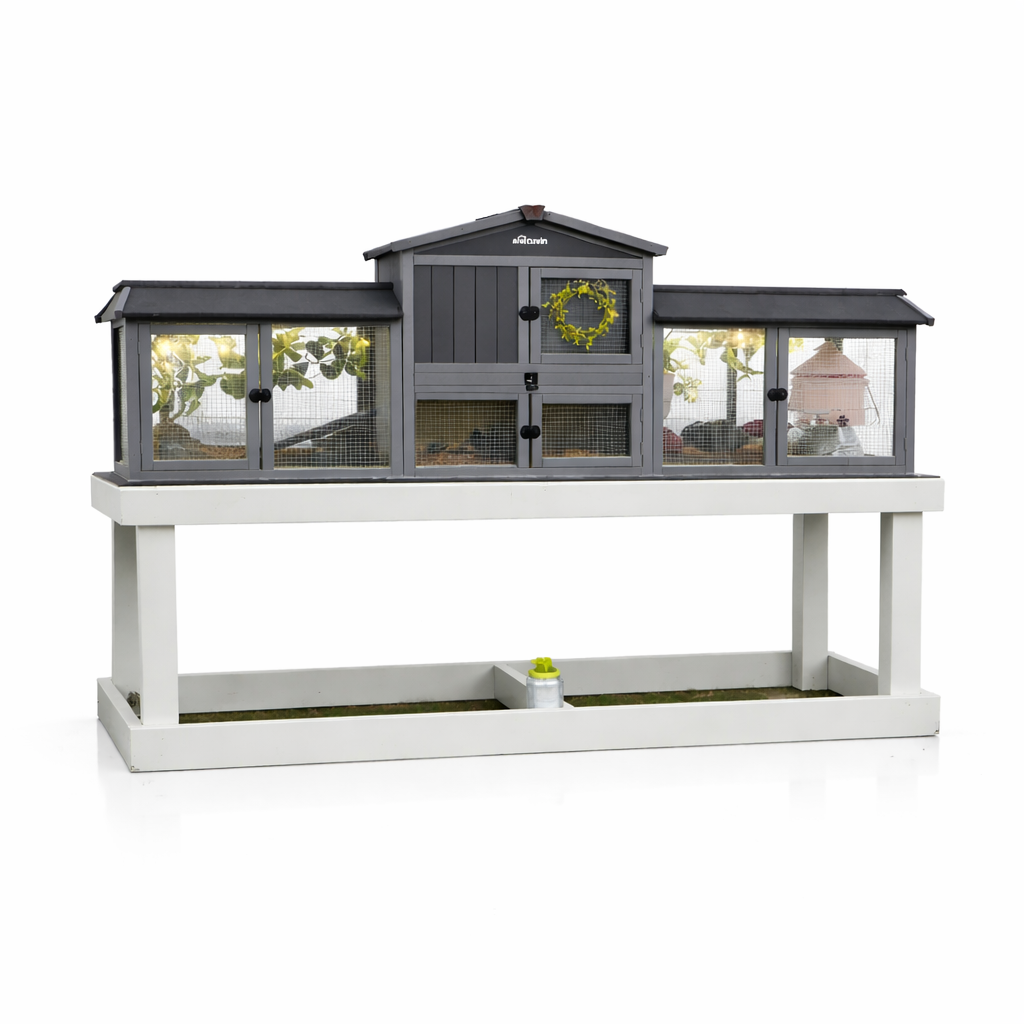 Modern Sophisticated Quail Hutch