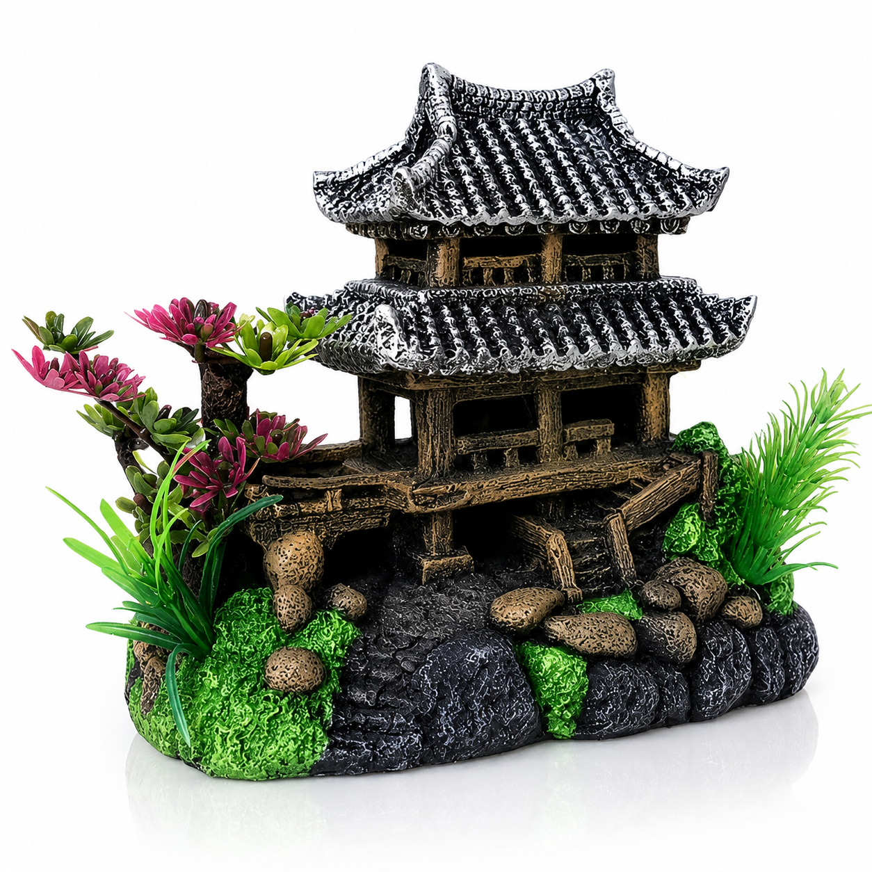 Imperial Pagoda Garden Aquarium Ornament