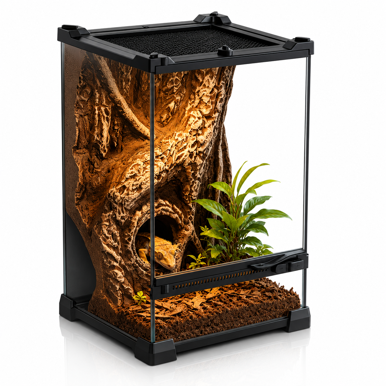 NOMOYPET Tempered Glass Reptile Terrarium