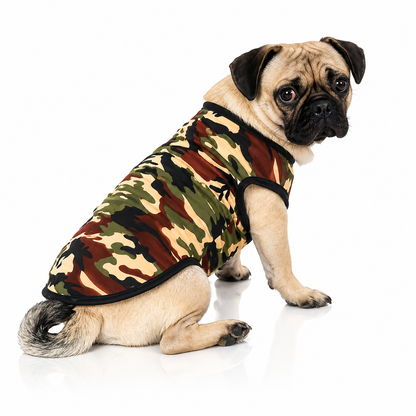 Camouflage Print Vest For Dogs