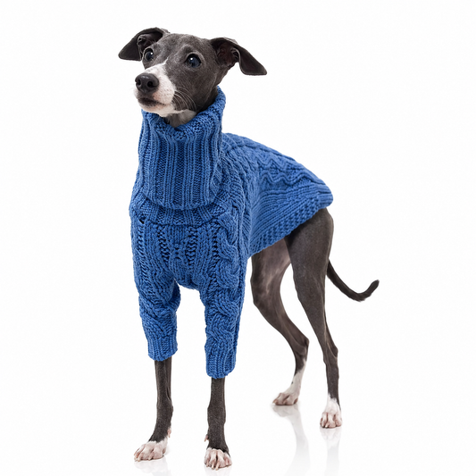 Knitted Polar Neck Sweater