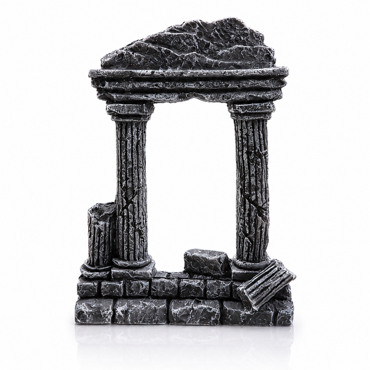 Ancient Temple Ruins Aquarium Ornament