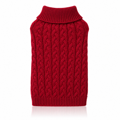 Two Leg Casual Knit Dog Sweater