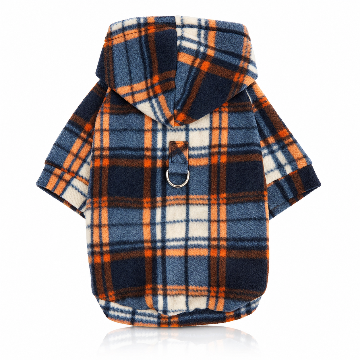 Plaid Fleece-Lined Warm Comfortable Coat