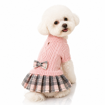 Cute Knitted Sweater Dress